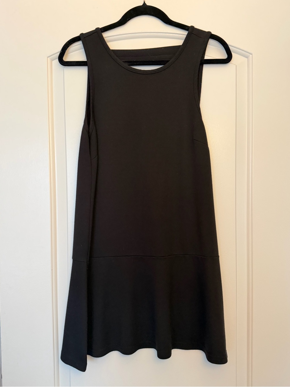 BB Dakota Black Sleeveless A-Line Dress